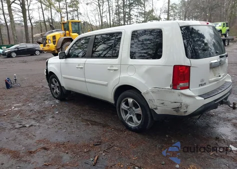 2014 Honda Pilot Ex from USA, damaged, VIN 5FNYF4H49EB057614